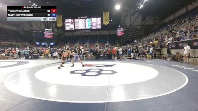 144 lbs Cons. Sub-rd Of 64 - Jaxon McAtee, Washington vs Matthew Wasson, Kentucky