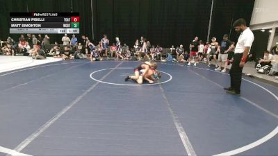 100 lbs Round 1 - Matt Simonton, Wrecking Crew Demolition Team vs Christian Piselli, Team Catalyst