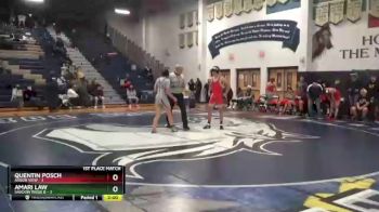 126 lbs Finals (2 Team) - Quentin Posch, Arbor View vs Amari Law, SHADOW RIDGE B