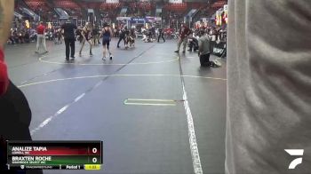 145 lbs Quarterfinal - Analize Tapia, Lowell WC vs Braxten Roche, Shamrock Select WC