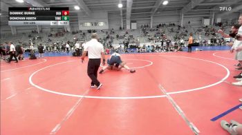 220 lbs Rr Rnd 1 - Dominic Burke, Iron Faith Wrestling vs Donovan Keeth, Ride Out Wrestling Club - TN
