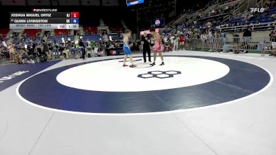 150 lbs Champ. Rd Of 64 - Joshua Miguel Ortiz, NJ vs Quinn Livingston, OK