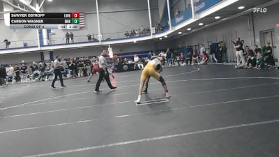125 lbs Consi Of 4 - Sawyer Ostroff, Long Island vs Carson Wagner, Binghamton University