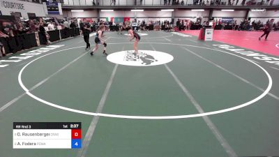 100 lbs Rr Rnd 3 - Olivia Rausenberger, Crash vs Ava Fodera, Poway High School