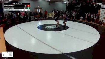 110 lbs. Cons. Round 2 - Ka`Miyah Hill, Capital City vs Lehua Grantz, Mexico