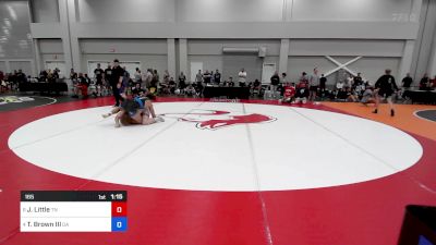 165 lbs C-semi - Jonah Little, Tennessee vs Timothy Brown III, Georgia