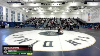 100 lbs Champ. Round 3 - Lina Rodriguez, Chino vs Stephany Aguirre, Downey