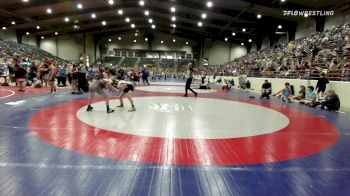 100 lbs Consi Of 8 #2 - Brayden Wharton, Jackson County Wrestling Club vs Jake Martin, Garage Grapplers Wrestling