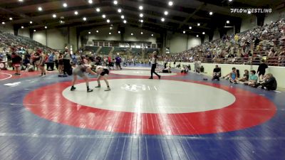 100 lbs Consi Of 8 #2 - Brayden Wharton, Jackson County Wrestling Club vs Jake Martin, Garage Grapplers Wrestling