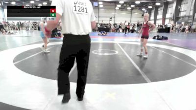 100 lbs Consi Of 64 #2 - Madelynn King, AL vs Olivia Polansky, MA