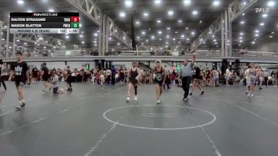 126 lbs Round 4 (8 Team) - Dalton Stragand, TDWC Maniacs Blue & Gold vs Mason Slatton, Prime WC Black