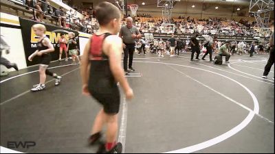 64 lbs Rr Rnd 2 - Christian McMullin, Rogue Warrior Wrestling vs Cayson Chappell, Shelton Wrestling Academy