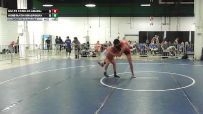 165 lbs Consi Of 64 #2 - Myles Casillas Amaral, CA vs Konstantin Khaspekian, FL