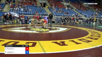 113 lbs Cons 64 #1 - Gabriel Fontanez, Oklahoma vs Colton Jackson, Washington