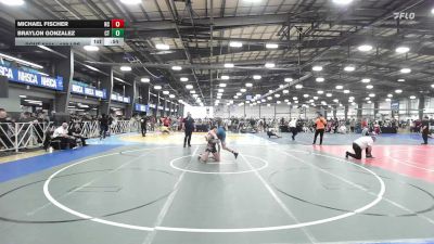 138 lbs Consi Of 16 #2 - Michael Fischer, NC vs Braylon Gonzalez, CT