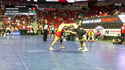 3A-175 lbs Cons. Round 4 - Wyatt Gibson, Southeast Polk vs Noah Noland, Carlisle