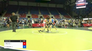 132 lbs Rnd Of 32 - Ivan Morris, Colorado vs Caleb Chaves, Maryland