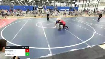 137 lbs Rr Rnd 1 - Wyatt Hoppes, Elite Athletics vs Iverson Mejia, Team Zapas