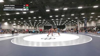 285 lbs Cons. Semis - Michael Danial, Illinois vs Vanbawi Lian, Southport Wrestling Club