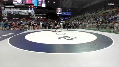 110 lbs Champ. Rd Of 64 - Gia Gabel, CO vs Sienna Benavidez, ID