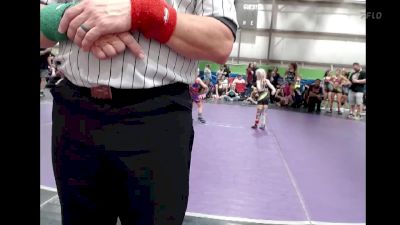 50 lbs Quarterfinals (8 Team) - Ataliah McCue, Beast Mode vs Raylyn Lawrence, Mayhem WC Black