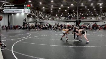 120 lbs Round 1 (4 Team) - Dominic Esposito, Maryland Mallets vs Brody Walsh, Mat Assassins Red