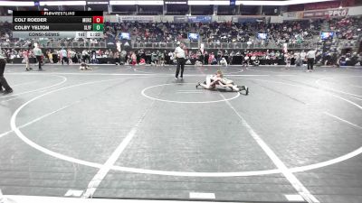 78 lbs Consolation - Colt Roeder, Mercer County Wrestling Club vs Colby Yelton, Slyfox Wrestling Academy