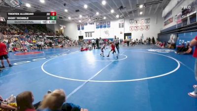 70 lbs Quarterfinal - Rigby Tromble, CY Middle School vs Trenten Allemand, Johnson Junior High