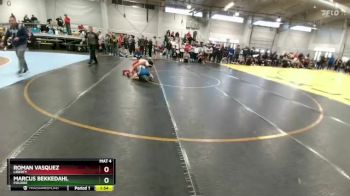 120 lbs Champ. Round 1 - Roman Vasquez, Liberty vs Marcus Bekkedahl, Poudre