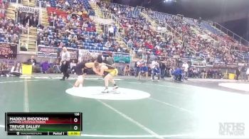 138 lbs Cons. Round 1 - Maddux Shockman, LaMoure-Litchville/Marion vs Trevor Dalley, Hettinger/Scranton