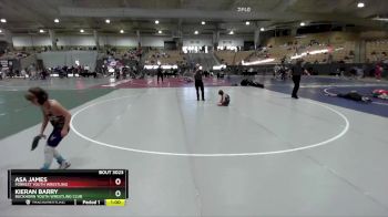 55 lbs Cons. Round 1 - Kieran Barry, Buckhorn Youth Wrestling Club vs Asa James, Forrest Youth Wrestling