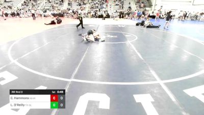 75 lbs Rr Rnd 3 - Carter Hammons, Bearcat Wrestling Club vs Liam O'Reilly, Triumph Maize