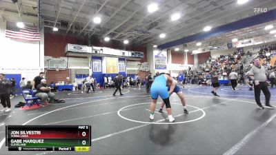 285 lbs Cons. Round 7 - Gabe Marquez, Cleveland vs Jon Silvestri, Yorba Linda