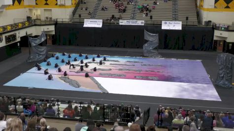 Hamilton Southeastern HS "Fishers IN" at 2025 WGI Guard Mideast Power Regional