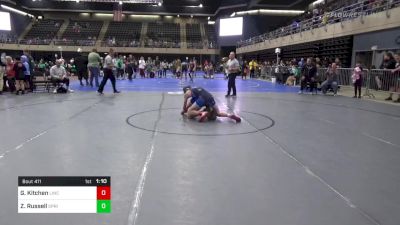 128 lbs Consi Of 8 #2 - Gabriel Kitchen, Lincoln University vs Zachary Russell, Springfield