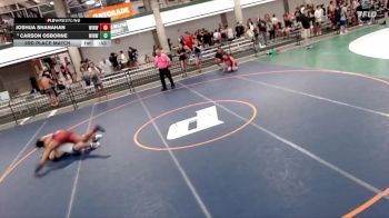 193-209 lbs 3rd Place Match - Carson Osborne, PSF Wrestling Academy vs Joshua Shanahan, Jr Raiders/ SS