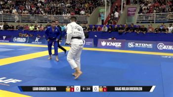 Isaac Nolan Doederlein vs Luan Gomes Da Silva 2025 Brasileiro Jiu-Jitsu IBJJF
