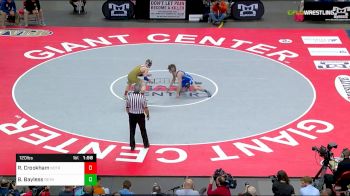 120 lbs Final - Ryan Crookham, Notre Dame - GP vs Beau Bayless, Reynolds