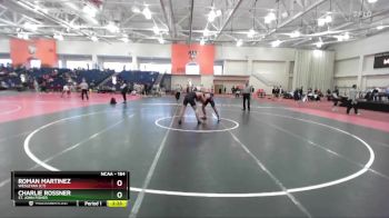 184 lbs Cons. Round 2 - Charlie Rossner, St. John Fisher vs Roman Martinez, Wesleyan (CT)