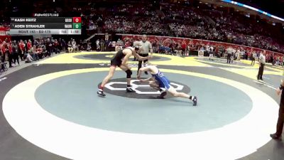 D2-175 lbs Champ. Round 1 - Aden Strahler, Warren vs Kash Keitz, Goshen