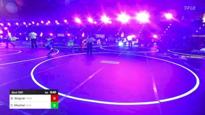 109 lbs Consi Of 8 #2 - Brandon Wagner, Unattached vs Carter Mochel, Duran Elite