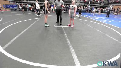 115 lbs Semifinal - Ella Sampley, F-5 Grappling vs Piper Wiseman, Perkins