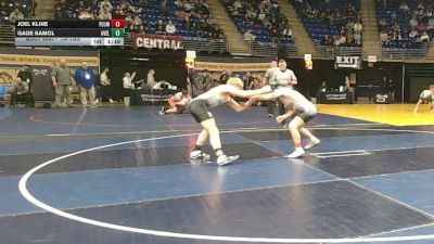 136 lbs Consy 4 - Joel Kline, Plum vs Gage Samol, Avella