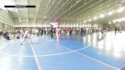 110 lbs Cons. Semi - Macie Schurz, Uintah Girls Wrestling vs Addie Brindley, Champions Wrestling Club