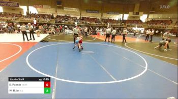 58 lbs Consi Of 8 #2 - Easton Palmer, Montrose Elite Wrestling vs Walker Buhr, SLV Elite WC