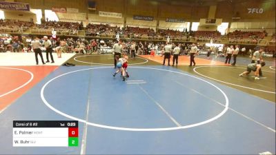 58 lbs Consi Of 8 #2 - Easton Palmer, Montrose Elite Wrestling vs Walker Buhr, SLV Elite WC