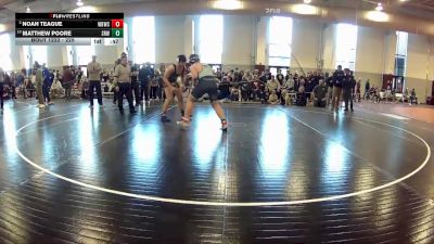 225 lbs Semifinal - Noah Teague, Wild Buffalo Wrestling Club vs Matthew Poore, Chesapeake