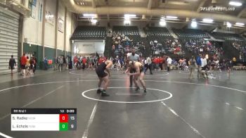 165 lbs Prelims - Scott Radke, NEO Reserve vs Lennorise Echols, York College