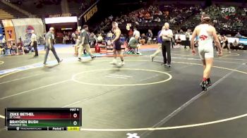 215 Class 2 lbs Champ. Round 1 - Brayden Bush, Pleasant Hill vs Zeke Bethel, St. Clair