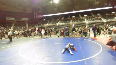 50 lbs Consolation - Will VonRuden, Terry Wrestling Club vs Emersen Seim, Douglas WC